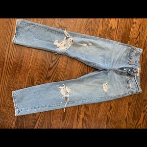 Levi Wedgie Straight Jeans